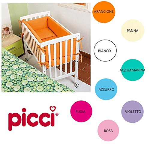 LIT BÉBÉ COUFFIN LELLA PICCI BLANC AVEC TEXTILE...