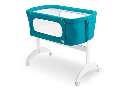 Pali Poteaux de Berceau co-Bleu Paon sleeping Maya-Bleu Paon Culletta avec Matelas code EAN 0712265469095 