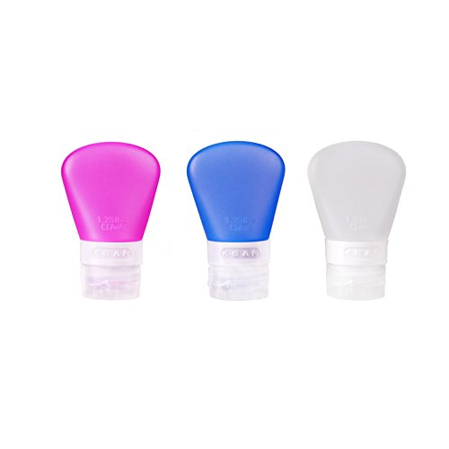 MyFriday Portable souple en silicone de bouteilles de voyage (rose + blanc + bleu), 37ml code EAN 0712319270547 