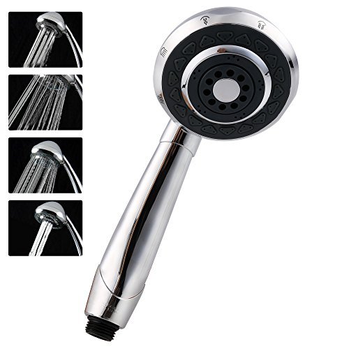 Ancheer Pommeau de douche,douchette spa multifonction,4 modes de précipitqtion, haute pression combinaison d'économie d'eau,douchette à main code EAN 0712319515242 