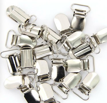 Bretelles Lot de 20 clips Crochets 20 mm Couleu...