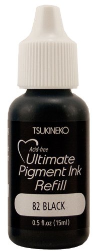 Inks Encre Tsukineko Pigment inker, noir code EAN 0712353370821 