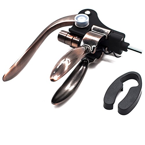 FX HOME Lapin oreille vin ouvre-bouteille wood rabbit puller red wine bottle cork opener tool corkscrew collar pourer gift set code EAN 0712367266578 