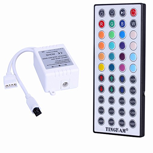 44 touches à distance control télécommande 44 clé box controller ir pour rgb smd 5050 light strip led 0712395741757 Tingkam