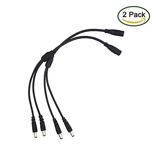 2pcs Répartiteur Câble Power Cable DC DC 1 feme...