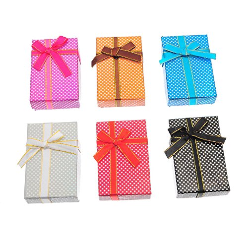 Lot de 6pcs mixte boites bijoux boites cadeaux ...