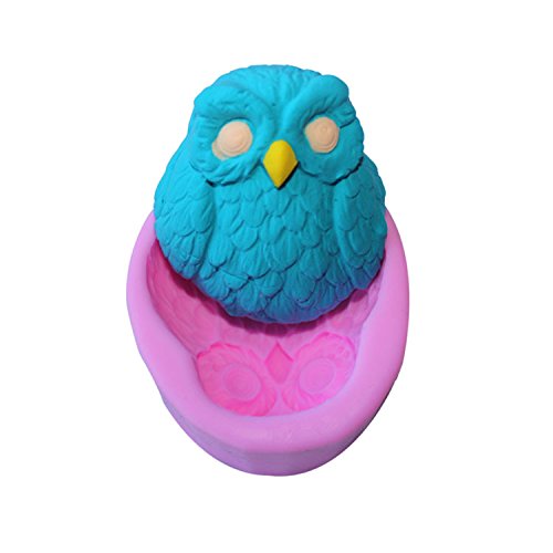 Moule en silicone forme chouette en silicone po...