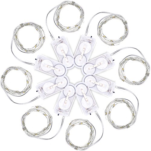 Guirlandes de fil guirlandes led 20 lumières de...