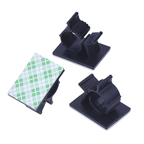 Câbles adhésifs réglable clips de câble nylon p...