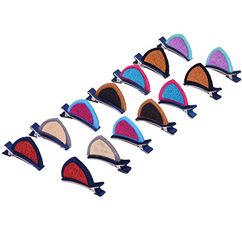 Oreille de chat épingle pour fille et enfant, 7...