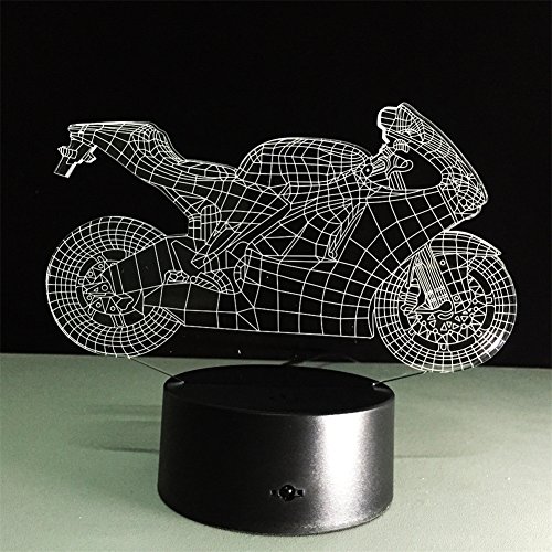 3d-illusion-optique cool dazzle motorcycle bout...