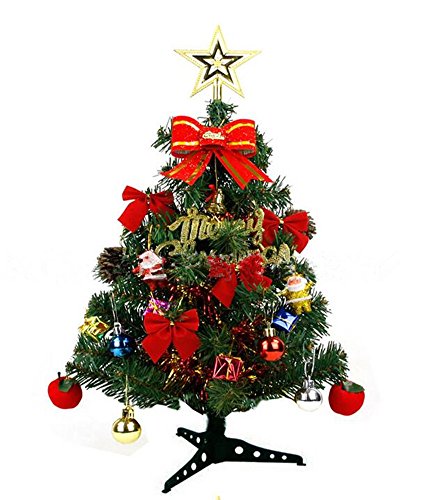 Arbre de noël artificiel, feuille en pvc avec p...