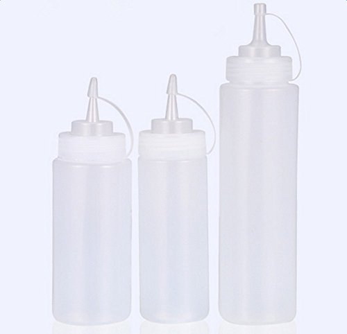 3pcs flacon souple en plastique anti-fuites joi...