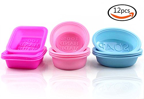 12 moules en silicone pour savons muffins cupcake chocolat gâteaux, des handmade soap bricolage moules 0713145997578 Goodlucky365 12 moules en silicone pour savons muffins cupcake chocolat gâteaux, des handmade soap bricolage moules 0713145997578 Goodlucky365