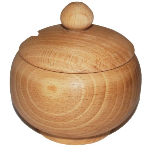 Grand sucrier en bois