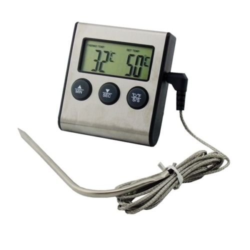 Sunjas thermomètre de cuisson sans fil lCD ther...