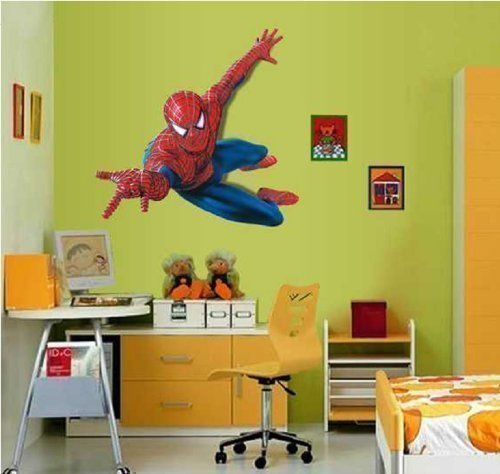 Hero Spiderman Grand sticker mural Spiderman po...