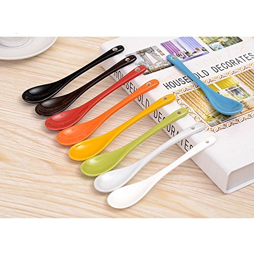 xiduobao 'Cuillères en Porcelaine Couleurs vari...