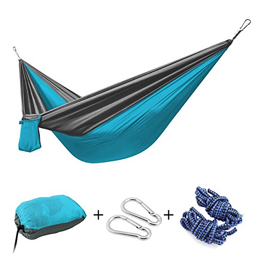 IWMH Hamac En Toile Parachute 100% Nylon Portab...