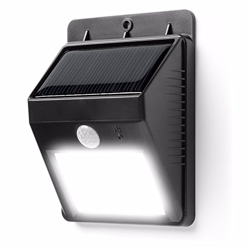 TiaoBug Outdoor Solar Motion Sensor LED Light S...