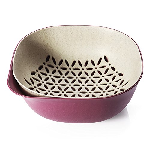 SOdear-life Passoire Passoire à fruits et légumes - Empilable trempage bol et passoire de style 1 code EAN 0713893986701 