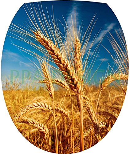 Sticker Autocollant Abattant WC Germe de Blé 35...