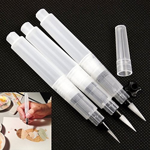 Multiware 3 Pcs Pinceaux À Reserve d'Eau Brosse...