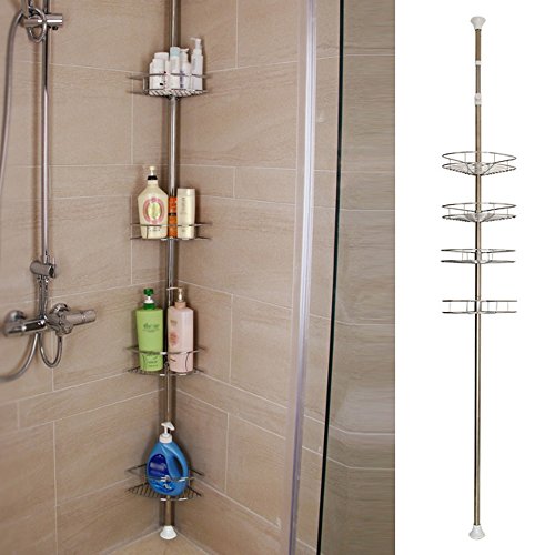 Étagère d'angle telescopique pour rangement de ...