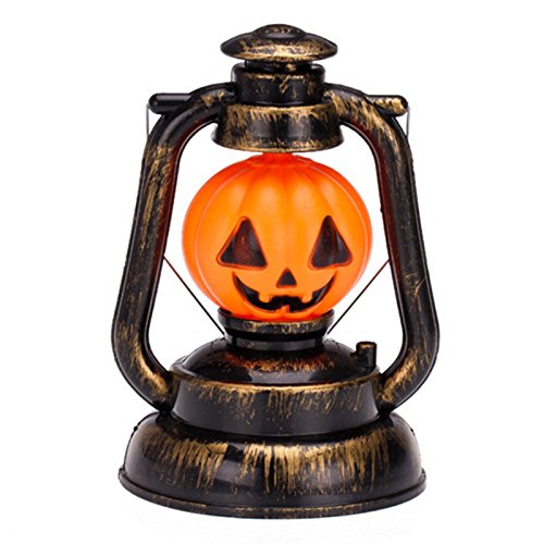 Lanterne citrouille halloween lumineuse et sono...