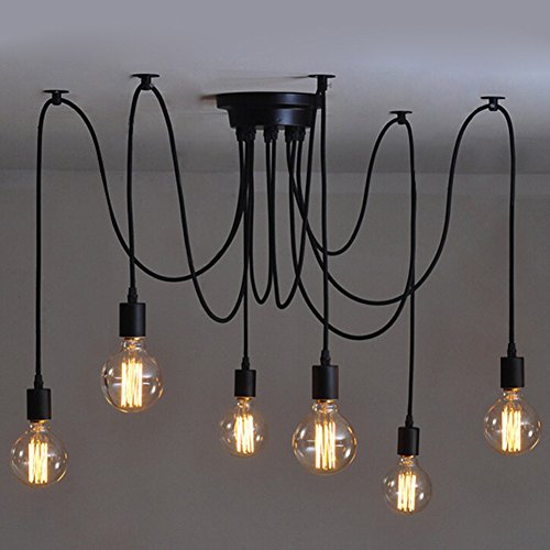 6 pcs Luminaire Suspension-Style Européen Moder...