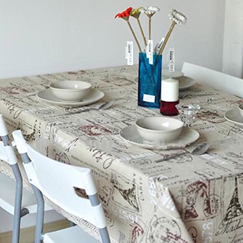 Motif Tour Eiffel Nappes Coffee Table Cloth Nap...