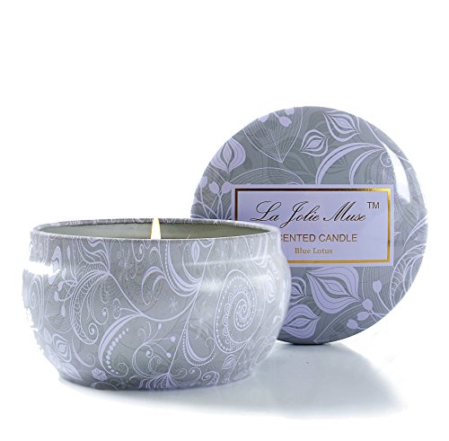 Bougies parfumées aromathérapie Tin bougie, hui...