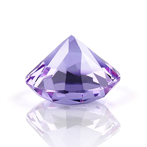 Diamant décoratif presse-papier cristal k9 viol...
