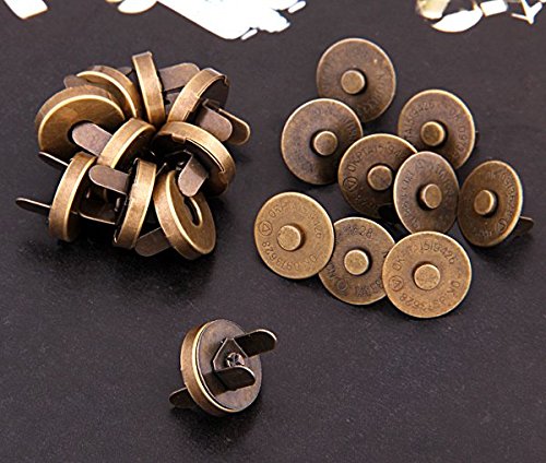 10 ensembles bronze métal sac à coudre boutons ...