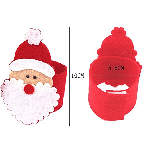 Décorations de noël père noël hôtel rond de ser...