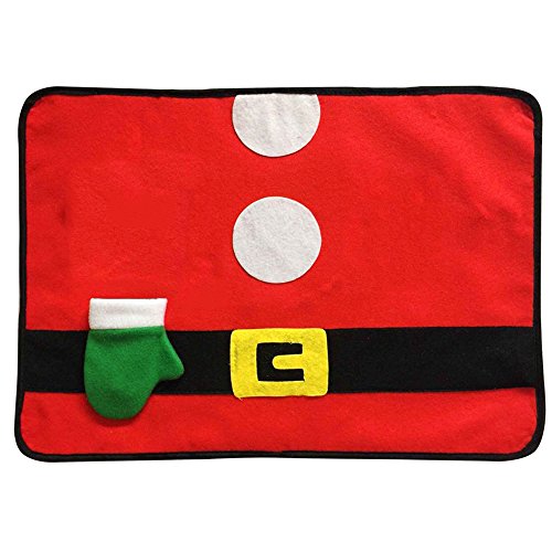 Décoration de table de noël pad tissu serviette...