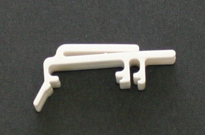 Amazing Drapery Hardware La poussière pour store vertical Lit Clip * * * * * * * * Pour 1 7/20,3 cm ou 1 1/Rail 5,1 cm FOR 1 7/8" OR 1 1/2 HEADRAIL blanc code EAN 0714833811077 