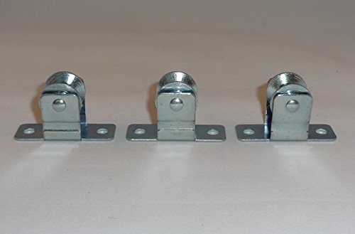 3 Quantité?: en métal Poulie Guide/cordon?: pou...