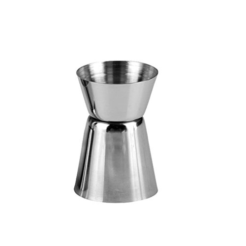 Gobelet double doseur acier inox pour mesure co...