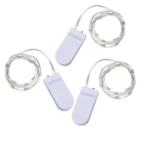 Guirlandes de fil guirlandes led 20 lumières de...