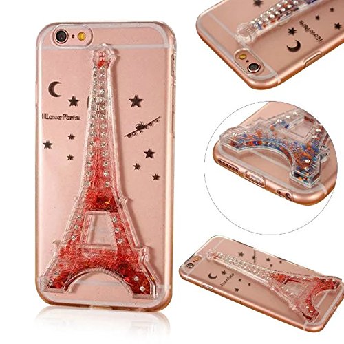 MOMDAD Iphone 5 5s se souple coque iphone 5s se transparente coque iphone 5s se tpu gel etui strass tower design housse coque pour iphone 5s se coque d'arrière housse de protection case cover shell pour iphone 5 5s se tpu transparent flex cas silicone shock-absorption bumper et anti-scratch effacer skin protection arrière hull shell code EAN 0714874870606 