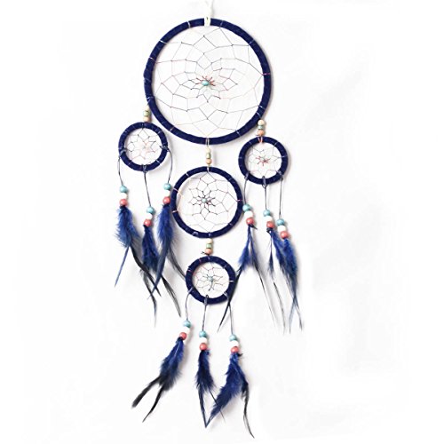 Indien handmade dream catcher avec plumes attra...
