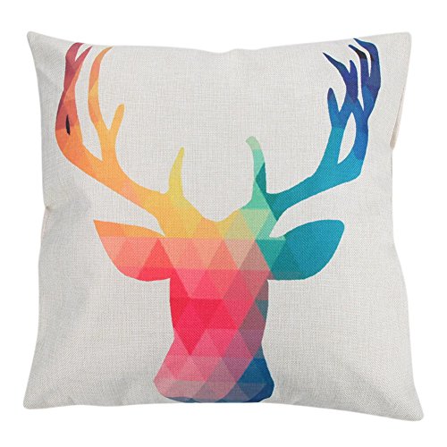 Oreiller cerf créative cousin de sofa désign po...