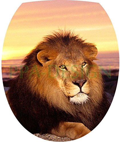 Sticker Autocollant Abattant WC Lion 35x42cm SAWC0221 0714929159496 PPA DESIGN Sticker Autocollant Abattant WC Lion 35x42cm SAWC0221 0714929159496 PPA DESIGN
