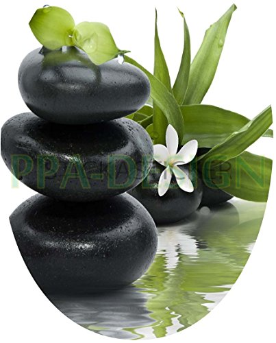 Sticker Autocollant Abattant WC Galets Feuille ...