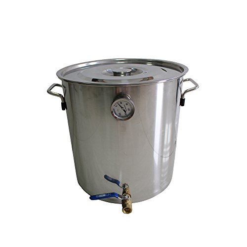 kingsunshine Hot vente en acier inoxydable bière brassage Pots Kits de brassage Maison 30L Acier inoxydable code EAN 0714929675019 