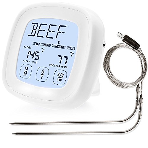 Thermométre tactile de cuisine thermomètre four...