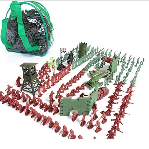 238pcs / Lot De Combat De L'armée Jouets Jeu So...