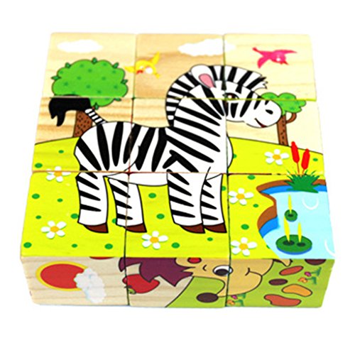 3D Puzzle Enfant en Bois Jeux Jouet éducatif éd...