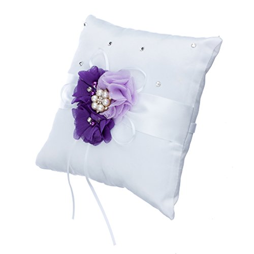 Cérémonie de Mariage Oreiller Coussin Anneau Al...